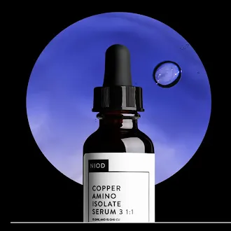 A collagen boosting serum, targeting visible signs of aging while optimizing healthy-looking skin.