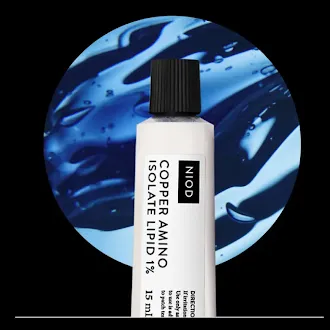 An intensive, pro-repair, patented copper peptide nighttime gel to regenerate skin volume and hydration.